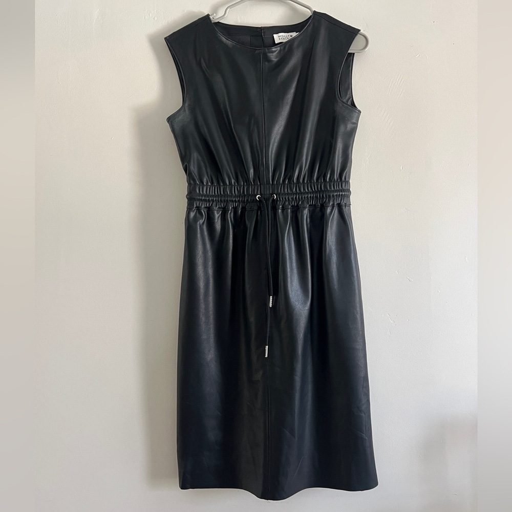 Molly bracken vegan leather dress